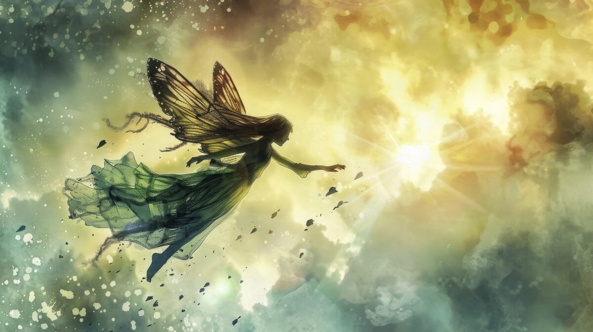 Enchanting fairy character with gossamer wings - perfect inspiration for magical fairy names