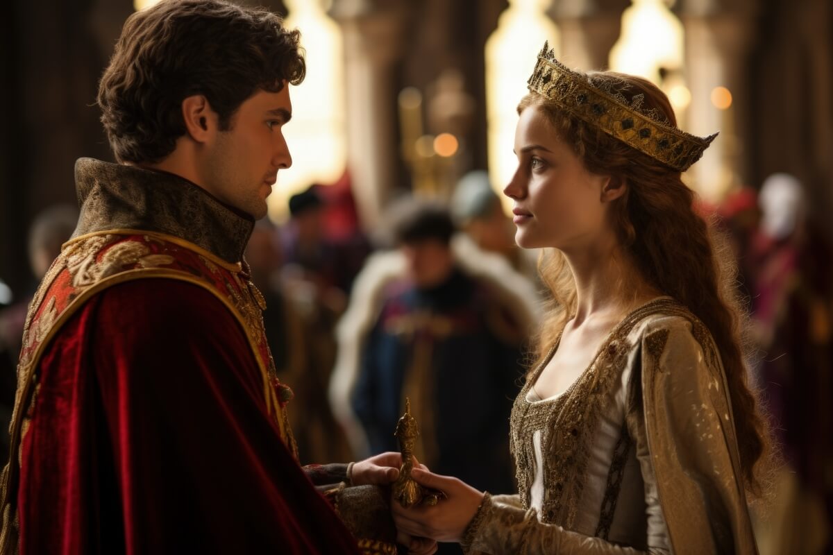 Fantasy royal king and queen - inspiration for majestic royal names